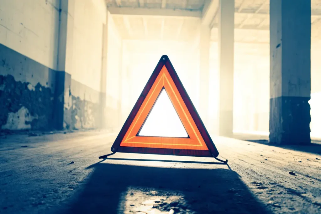 Voyant triangle orange sur le tableau de bord : signification et actions à mener